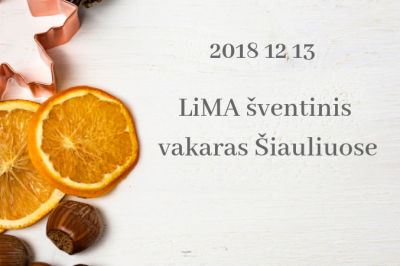 LiMA šventinis vakaras Šiauliuose 