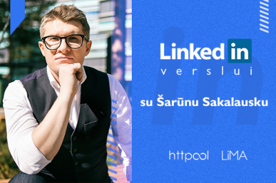 LinkedIn verslui su Šarūnu Sakalausku. Kaunas