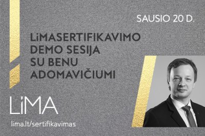 [pro] LiMA sertifikavimo demo sesija su Benu Adomavičiumi.  Kaip išmaniai priimti strateginį...