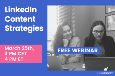 [LiMA rekomenduoja] LinkedIn Content Strategies