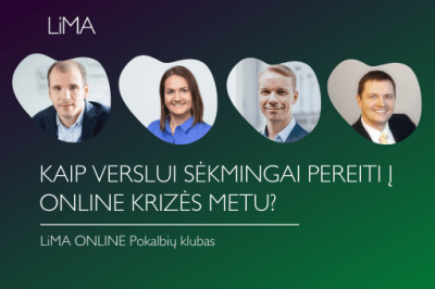 LiMA ONLINE: Kaip verslui sėkmingai pereiti į ONLINE krizės metu?