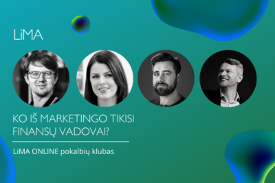 LiMA ONLINE: Ko iš marketingo tikisi finansų vadovai?