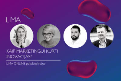 LiMA ONLINE: Kaip marketingui kurti inovacijas?