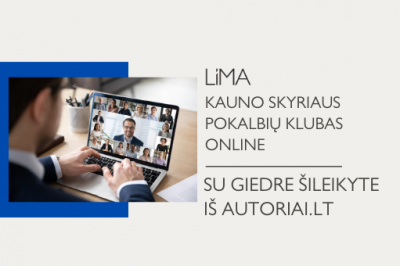 LiMA ONLINE: Kauno skyriaus pokalbių klubas: Žmogus reklamoje: vartotojo suvokimo galimybės ir ribos