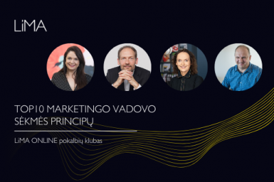 LiMA ONLINE: TOP10 marketingo vadovo sėkmės principų
