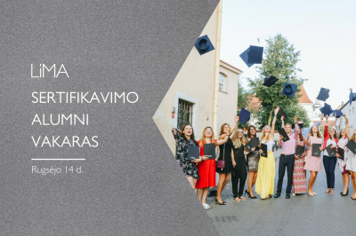 LiMA sertifikavimo alumni vakaras