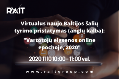 [LiMA REKOMENDUOJA] Virtualus naujo Baltijos šalių tyrimo pristatymas (anglų kalba)