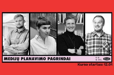[LiMA REKOMENDUOJA] Medijų planavimo pagrindai