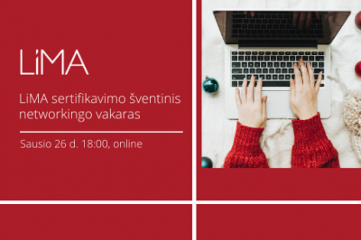 LiMA sertifikavimo šventinis networkingo vakaras