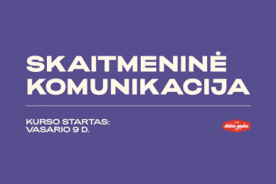 [LiMA REKOMENDUOJA] Skaitmeninės komunikacijos kursas reklamos mokykloje The Atomic Garden