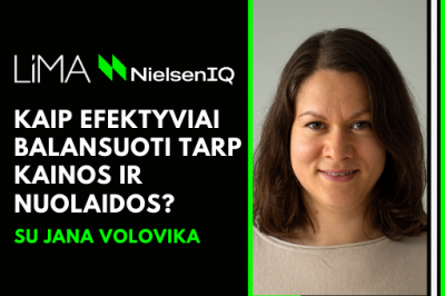 Kaip efektyviai balansuoti tarp kainos ir nuolaidos? Su Jana Volovika