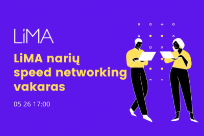 LiMA narių speed networking vakaras #6
