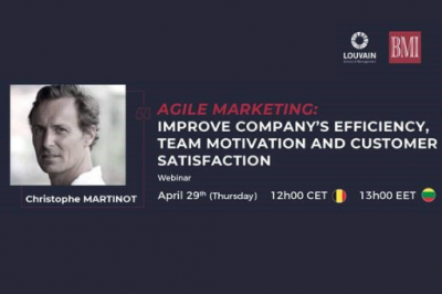 [LiMA REKOMENDUOJA] Agile Marketing – learn how to improve company’s efficiency, team motivation...