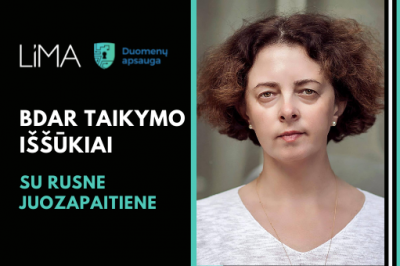 BDAR taikymo iššūkiai