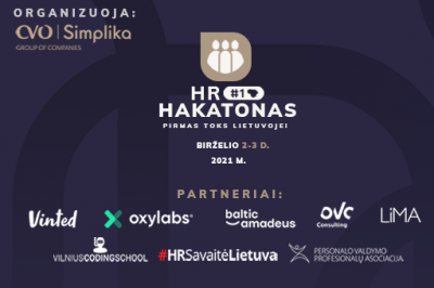 [LiMA REKOMENDUOJA] HR HAKATONAS – pirmas toks Lietuvoje!