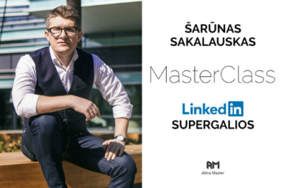 [LiMA REKOMENDUOJA] „LinkedIn“ supergalios su Šarūnu Sakalausku