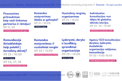 [LIMA REKOMENDUOJA] Workation mentorių programa