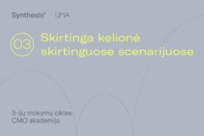 CMO AKADEMIJA: 3-ų mokymų ciklo „Įėjimas į naują rinką"  3 sesija: „Skirtinga kelionė...