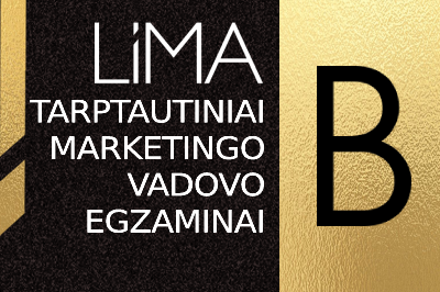 Sertifikuoto marketingo vadovo (LiMA B) egzaminai