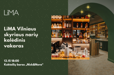 LiMA Vilniaus skyriaus narių kalėdinis vakaras