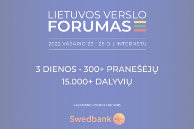 [LiMA REKOMENDUOJA] Lietuvos verslo forumas