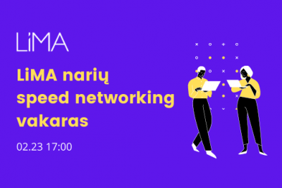 LiMA narių speed networking vakaras #7