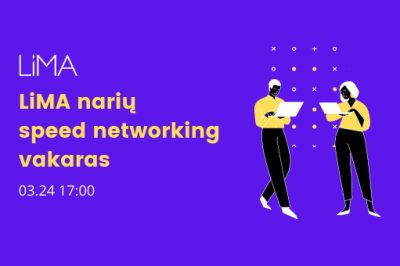 LiMA narių speed networking vakaras #8