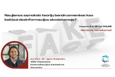  [LiMA REKOMENDUOJA] Naujienos sąmokslo teorijų bendruomenėse: kas keičiasi dezinformacijos...