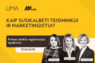 Kaip susikalbėti teisininkui ir marketingistui? Prekės ženklo registracijos tips&trics