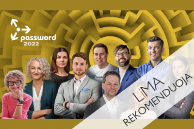 [LiMA REKOMENDUOJA] PASSWORD 2022