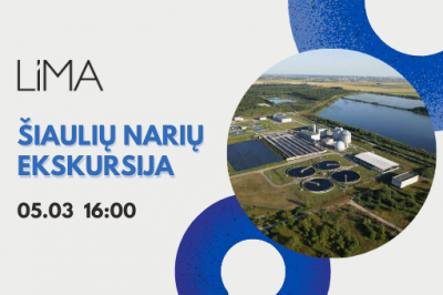 LiMA Šiaulių narių ekskursija į UAB „Šiaulių vandenys“