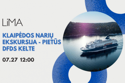 LiMA Klaipėdos narių ekskursija - pietūs DFDS kelte