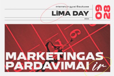 LiMA DAY: Marketingas ir pardavimai