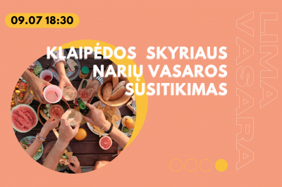 LiMA Klaipėdos skyriaus narių vasaros susitikimas