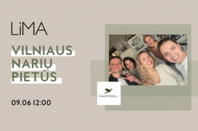 LiMA Vilniaus narių pietūs