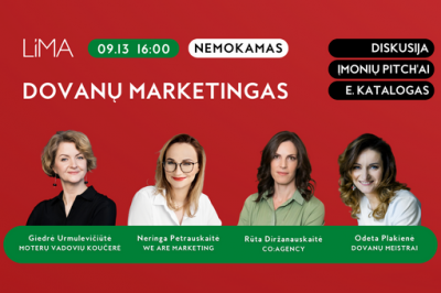 Dovanų marketingas'22: verslo dovanų idėjų pristatymas