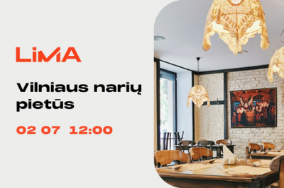 LiMA Vilniaus narių pietūs 