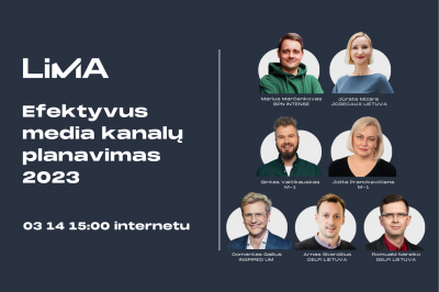 Efektyvus media kanalų planavimas 2023
