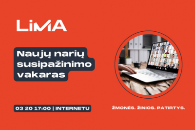 LiMA naujų narių susipažinimo vakaras online