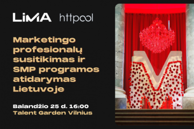 Marketingo profesionalų susitikimas ir tarptautinės SMP programos atidarymas Lietuvoje
