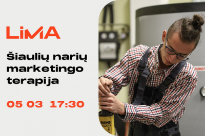 LiMA Šiaulių narių marketingo terapija