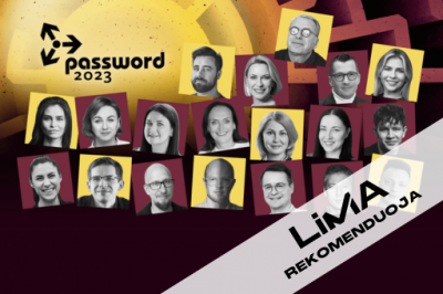 [LiMA REKOMENDUOJA] PASSWORD 2023