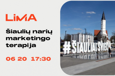 LiMA Šiaulių narių marketingo terapija