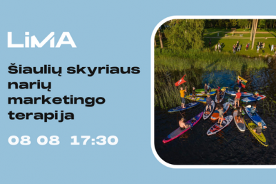 LiMA Šiaulių skyriaus narių marketingo terapija