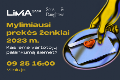[SMP] Mylimiausi prekės ženklai 2023 m. Kas lėmė vartotojų palankumą šiemet?