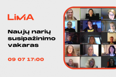 LiMA naujų narių susipažinimo vakaras online