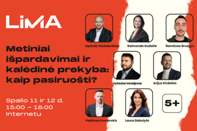 Metiniai išpardavimai ir kalėdinė prekyba: kaip pasiruošti?