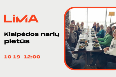LiMA Klaipėdos narių pietūs 