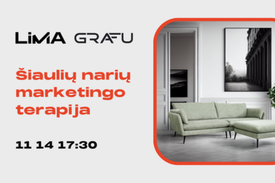 LiMA Šiaulių skyriaus narių marketingo terapija
