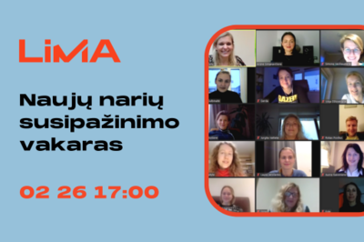LiMA naujų narių susipažinimo vakaras online